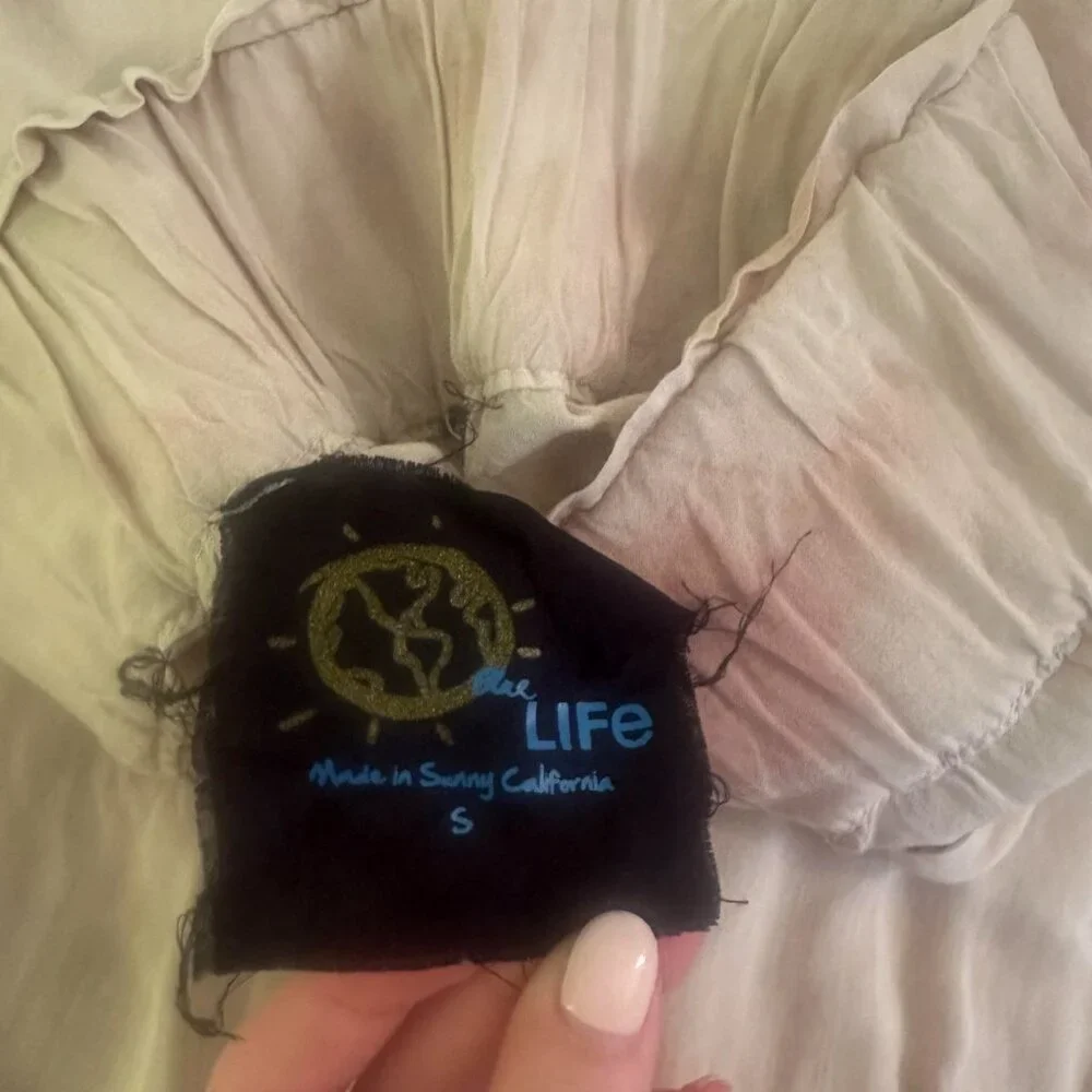 Planet Blue/Blue Life Grace Wrap Skirt - Picture 4 of 4